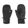 SIROKO Voss Mens Womens Thermal Control Ski Snow Mittens Black