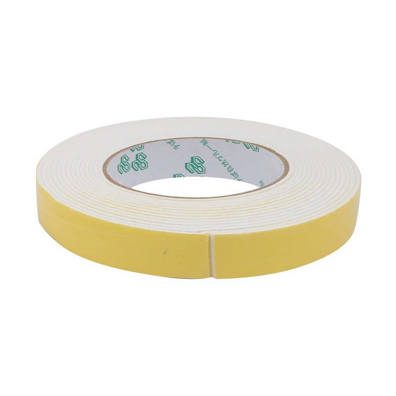 uxcell 25mm Width 2mm Thick Single Side Sealed Shockproof Sponge