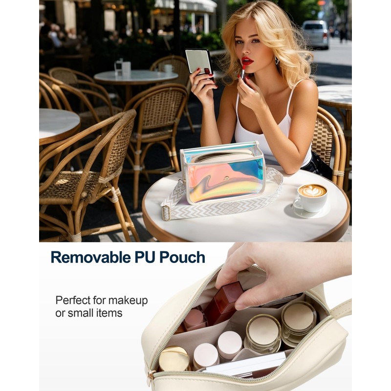 PACKISM Holographic Purse for Women - Country Concert Outfits for