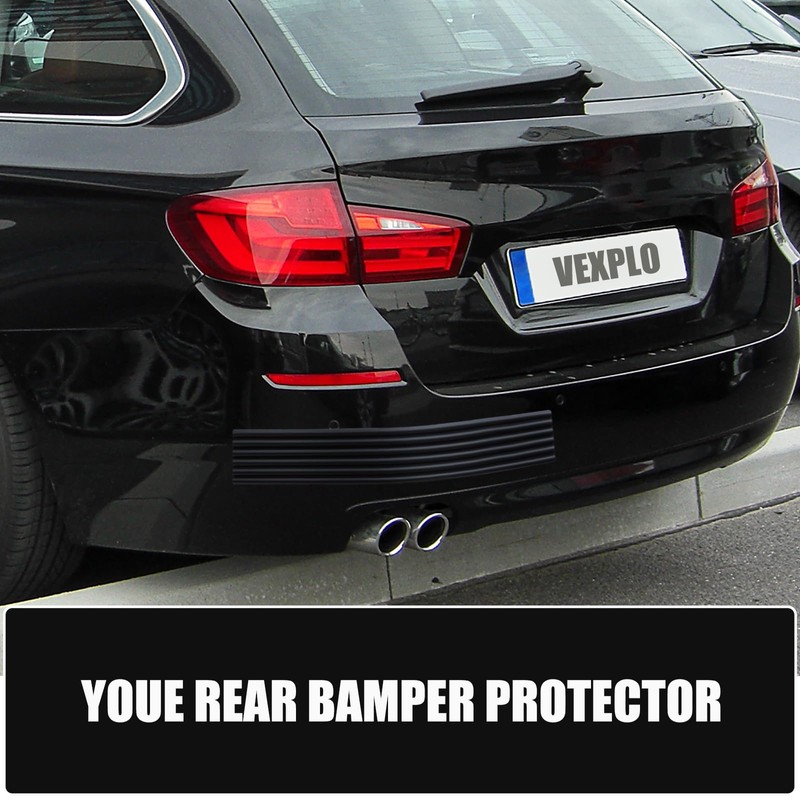 Adhesive Rubber Car Bumper Protector, for Rear Front Anti-Collision |