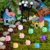 SGERUFZ Pack of 35 Mini Resin Pig Figures for Garden