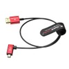 Alvin's Cables 8K 2.1 Ultra-Thin Left Angle Micro HDMI to