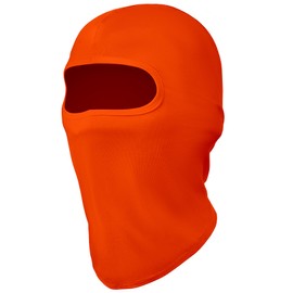 UNCO- Balaclava Face Mask, Orange Ski Mask for Men & Women, Full Face Mask