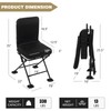 BANGTANE Folding Hunting Chair, Black