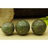 Reikiera Ruby Fuchsite Sphere Stone Ball With Ring Stand Aura