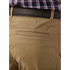 Wrangler mens Flat Front Relaxed Fit Casual Pants, Khaki, 34W