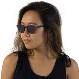 VITENZI - Gafas de sol para leer bajo el sol Lucca en color burdeos 2.75