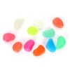 Fish Tank Fluorescent Bright Pebbles Luminous Glowing Stones for Aquarium