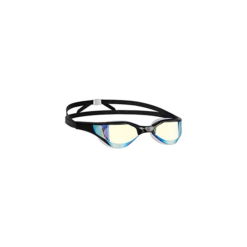 Mad Wave Razor Rainbow Swimming Goggles - Black, Uni-Size