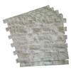 Crystiles 12"x12" Vinyl Peel and Stick Tile Backsplash, Matte Finish
