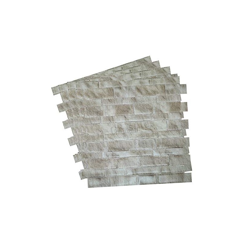 Crystiles 12"x12" Vinyl Peel and Stick Tile Backsplash, Matte Finish