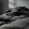 Saisier Grey Goose Feathers Down Comforter Queen Size, Premium All