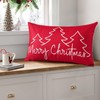 Ohok Decorative Christmas Cushion Cover, 30 x 50 cm, Polyester