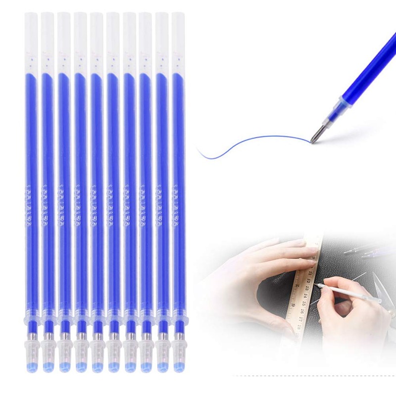 Cocoarm Pack of 100 Fabric Pen Refill, Heat Erasable Pen