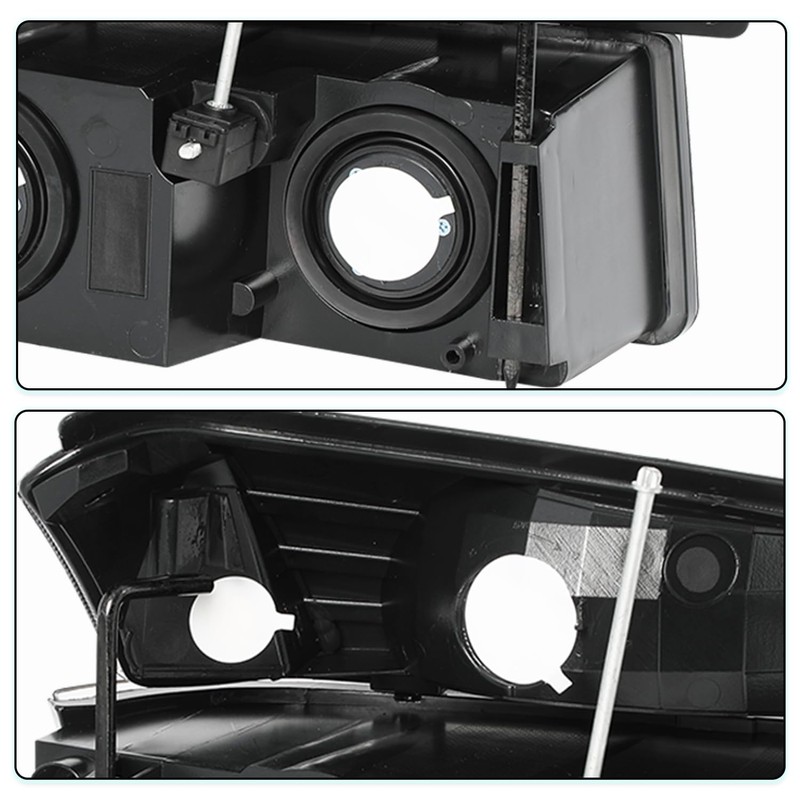TUSDAR 4PCS Fits For 2002-2006 Chevy Avalanche with Body Cladding