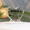 Funnli Gifts for Mum, Heart-Shaped Acrylic Decoration, Birthday Gift for
