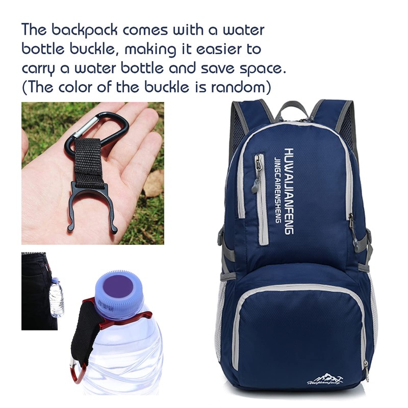 Lywencom Hiking Backpack,30l sporty lightweight folding waterproof ultralight backpack for
