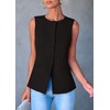PRETTYGARDEN Women's Summer Suit Vest Tops 2025 Dressy Business Casual