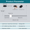 SUNMOO 40" LED Linear Pendant Light, Dimmable Led Light Fixture,