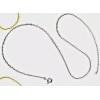 925 Sterling Silver 18” open loop chain with jump ring