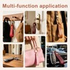 50 Pcs Leather Keychains, PU Leather Keychain Blanks, Key Chains