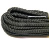 84 Inch Coal Black Rugged Wear Professional Boot Laces Round