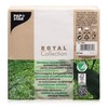 50 Stück Premium Qualität Bettwäsche Gefühl Sand Servietten ROYAL Collection 1/4-Falz