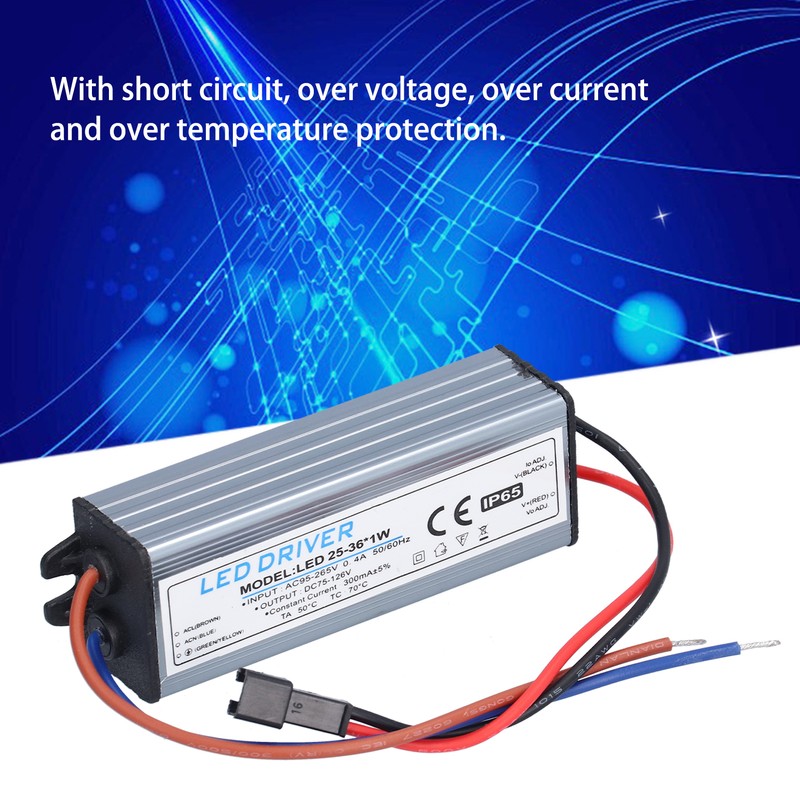 LED Driver Light Transformer DIY Lamp Driving Power Supply AC95‑265V