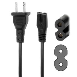 XWNV 5ft AC Power Cord Lead Compatible with VIPERTEK VTS-T03 Aluminum Stun Gun US