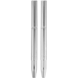 2 aplicadores de lápiz labial retráctiles pequeños con tapa, brocha de maquillaje de doble punta para aplicar brillo labial, brocha de labios de...   