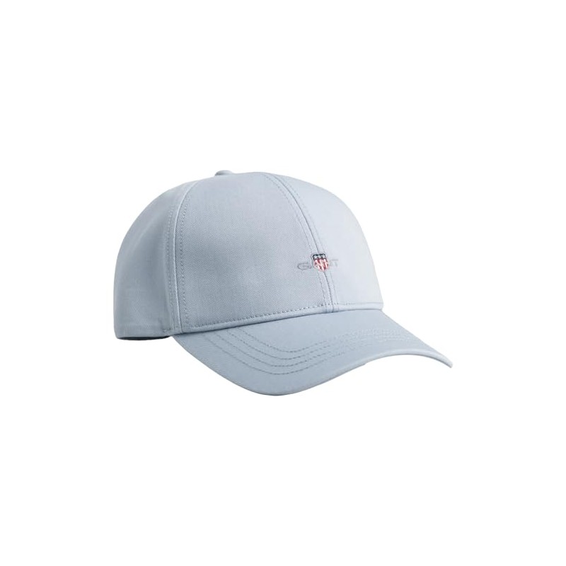 GANT Unisex Shield High Cap Baseball Cap, Dove Blue