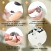 6 Pack Sink Overflow Ring Bathroom Sink Overflow Trim Ring