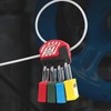 Tagout Cable Lock Adjustable Lockout Device Stainless Steel 4 Key