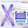 Qualirey 4 Pack 10W Bug Zapper Replacement Bulb T8 Light