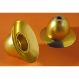 Richard Glaesser Pyramid Candle Holder - GOLD