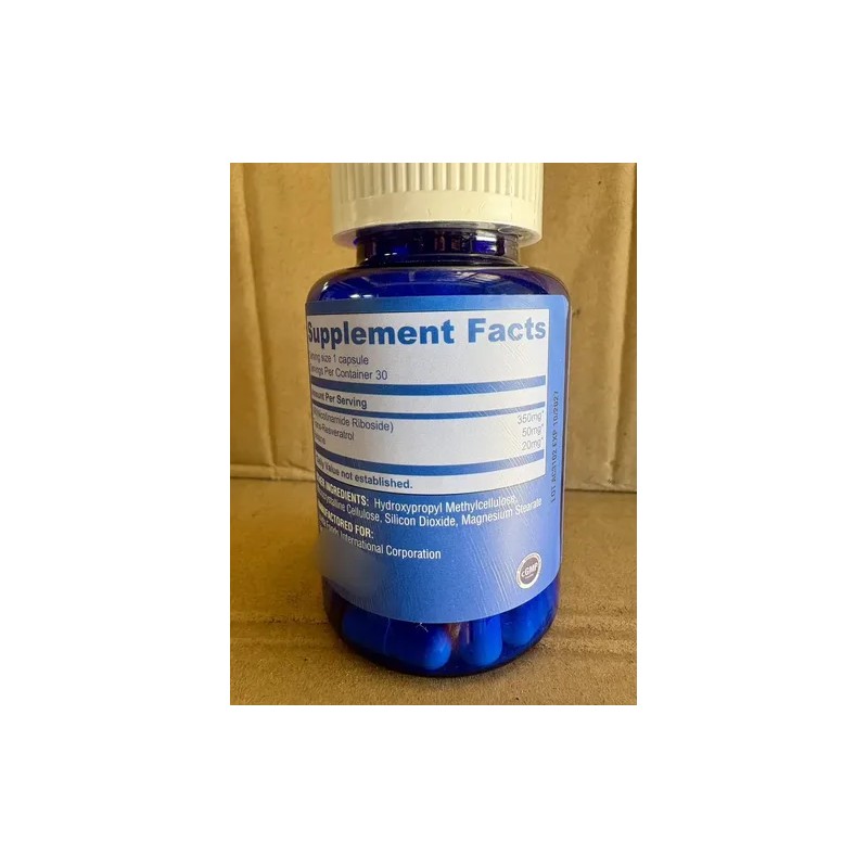 Lovita Nr 350 Mg Complejo Nad Con Trans-resveratrol