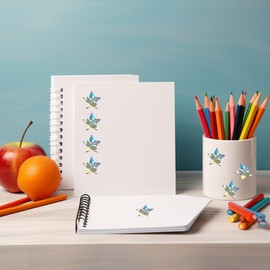 Holographic Star Stickers, 1" Self Adhesive Sparkly Star Stickers Reward Behavior Chart Labels for Kids Students Teachers Supplies (500pcs, Silver)