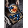 LYEOBOH Soup Spoons set of 6, Chinese Deep Soup Spoon