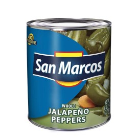 San Marcos Whole Jalapenos 6 Lb 97 oz Carefully handpicked Whole Jalapeños Pe...