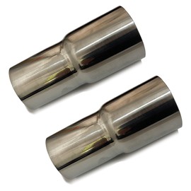 S-NET SN-305-MJ Motorcycle Bike Muffler Silencer Exhaust Conversion Pipe Adapter Joint SUS Stainless Steel One-Off Production SN-305-MJ (45-51 x 2)