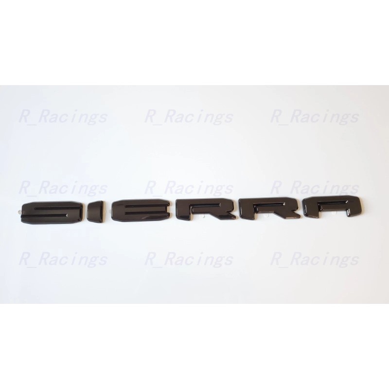 Auto 5PC Grill Door Rear Gloss Black AT4 Sierra OVERLAY
