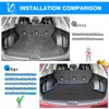 Powerty Trunk Mat for 2019-2024 2025 Subaru Forester Accessories Cargo