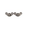 304 Stainless steel wing nut M16 hand twisted fasteners butterfly