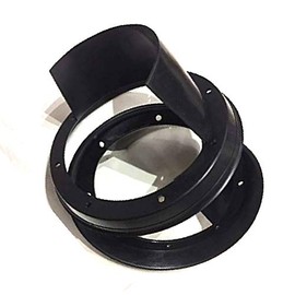 ST-25 Rubber Rubber Speaker Cover for 6.7 inches (17 cm) Rain Protector, Prevents Drippling in Doors