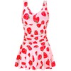 AONTUS Plus Size Swimsuits for Women Tummy Control One Piece