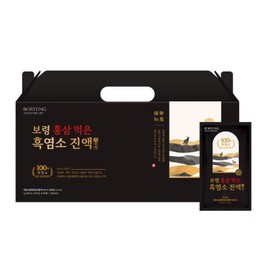 Boryeong Red Ginseng-Fed Black Goat Extract The Black 30 Packets TV Home Shopping Launch Product / 보령 홍삼 먹은 흑염소 진액 더블랙 30포 TV홈쇼핑 런칭 상품