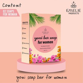 Emelie Products - Woman Intimate Bar Soap - Body Soap - Body Wash - Soap for Woman - Soap Bars - Bar Soap for Woman- Woman Care Body Wash - Natural Soap for Woman - Natural Bar Soap
