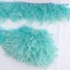 Sowder Turkey Feathers Trim Fringe for Party Wedding Dress Sewing