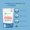 Wellthy Complejo B 200 Cápsulas. Reforzado con Biotina y Glutamina.