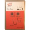 Rema Tip Top W-4 Tire Groover Blades 9-10mm Angle 20